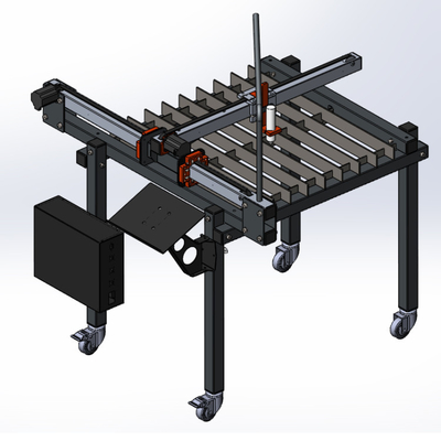 Coupeur de plasma de commande numérique par ordinateur du tableau 1.2m de coupe en métal de commande numérique par ordinateur de SNR petit pour inoxydable