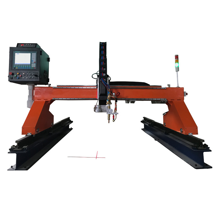 type découpeuse de portique de 2000*6000mm de plasma de commande numérique par ordinateur de grande précision